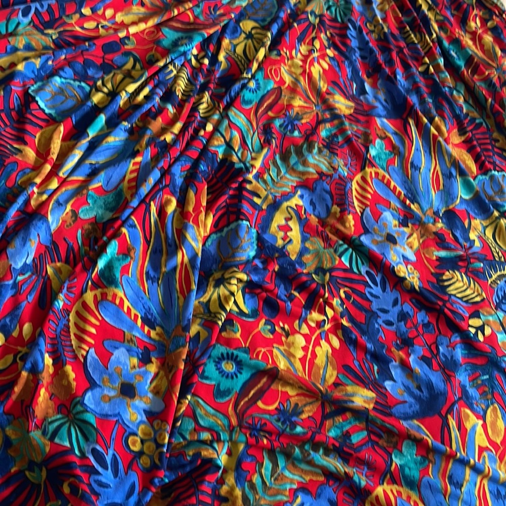 Rebdolls Colorful Floral Maxi Skirt - Picture 4 of 8